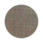 Brown and beige glen check